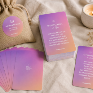 Affirmationskarten-Set